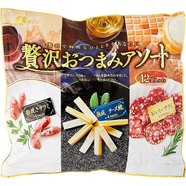 ✨タイムセール✨ なとり ロングセラー チータラ ソフトカルパス 詰め合わせ Amazon | なとり おつまみセレクション 〈 金2 × 橙2 / 計4袋